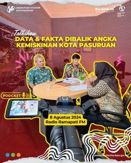 Talkshow Data dan Fakta dibalik Angka Kemiskinan Kota Pasuruan