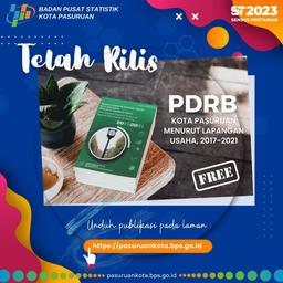 [RILIS PUBLIKASI] PDRB Kota Pasuruan Menurut Lapangan Usaha 2017-2021