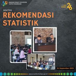 Bimtek Rekomendasi Statistik 2023