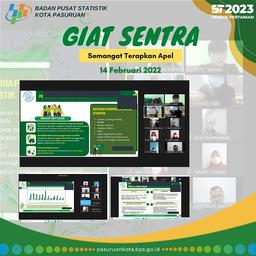 SENTRA (Semangat Terapkan Apel) 14 Februari 2022