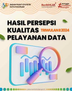 Hasil Persepsi Kualitas Pelayanan Data Triwulan II 2024