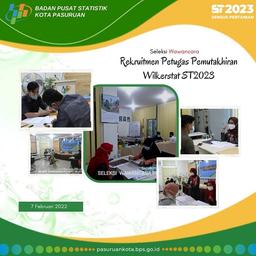 Seleksi wawancara bagi calon Petugas Lapangan Pemutakhiran Wilayah Kerja Statistik (Wilkerstat) ST20
