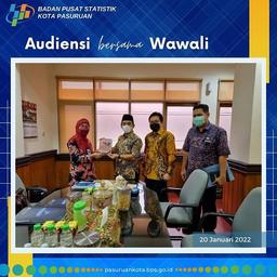 Audiensi bersama Wakil Walikota Pasuruan