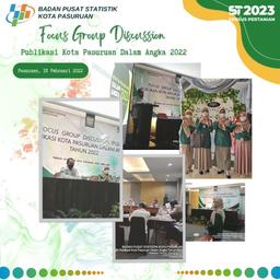 Focus Group Discussion (FGD) Publikasi Kota Pasuruan Dalam Angka 2022